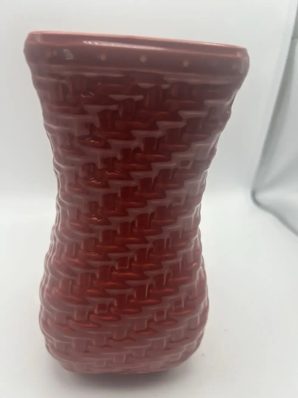 Longaburger Woven Reflections. Ceramic And Discontinued. Vase